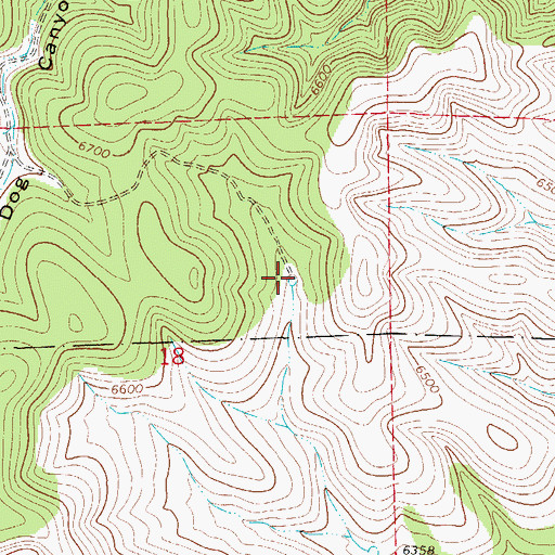 Topographic Map of New Tank, NM