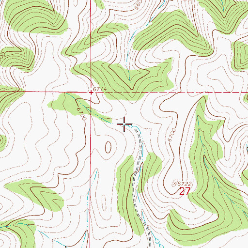 Topographic Map of Lardhole Tank, NM