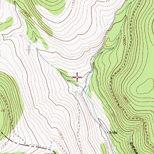 Topographic Map of Little Korea, NM