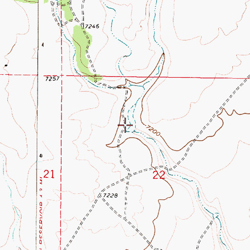 Topographic Map of TCLP Tank, NM