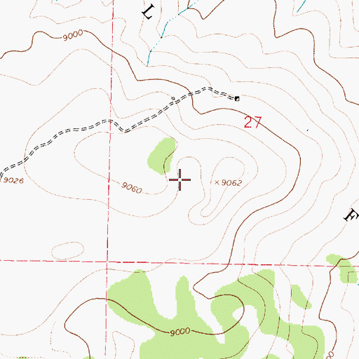Topographic Map of Pit Tank, NM