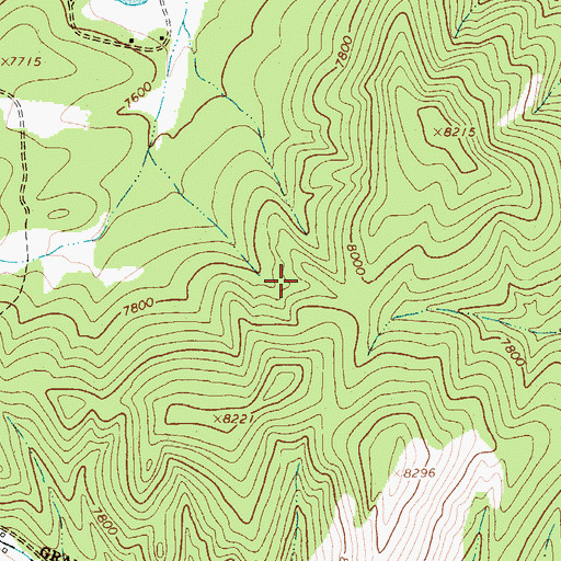 Topographic Map of Pendaries Village, NM