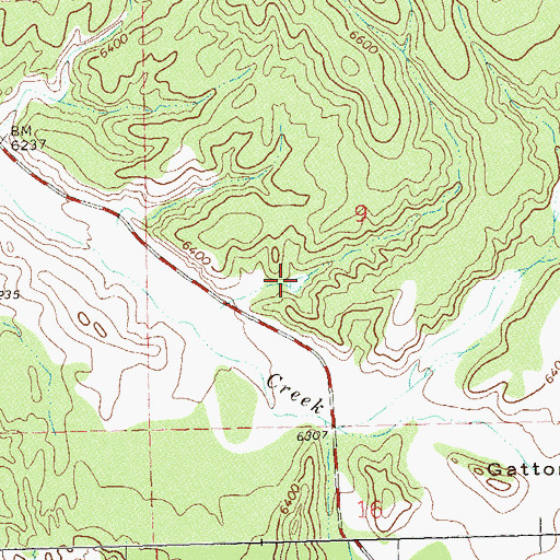 Topographic Map of Skates Tank Number One, NM