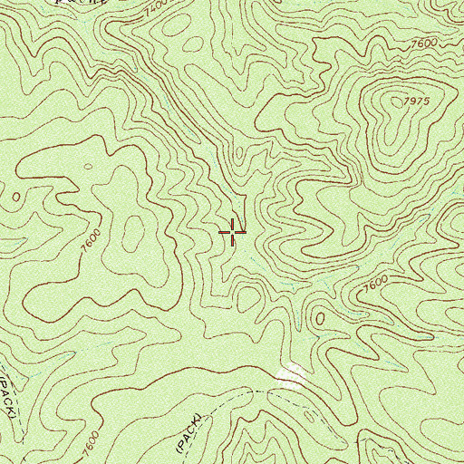 Topographic Map of Big Timber Tank, NM
