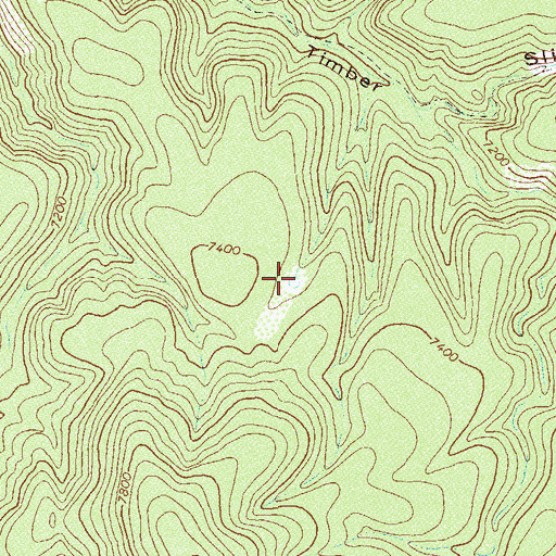 Topographic Map of Loco Tank, NM