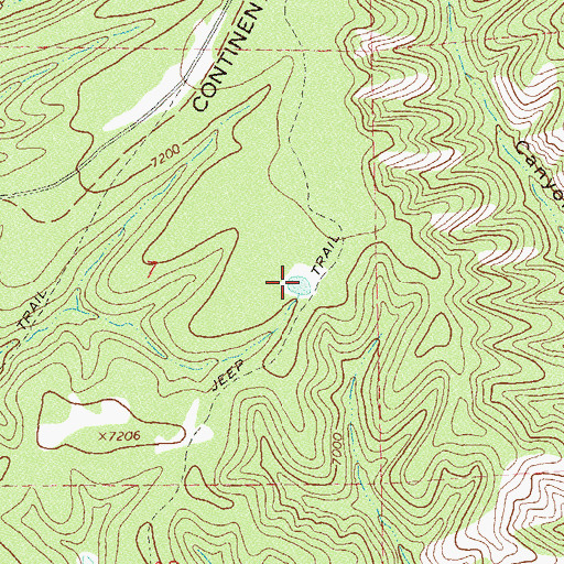 Topographic Map of North Star Tank, NM