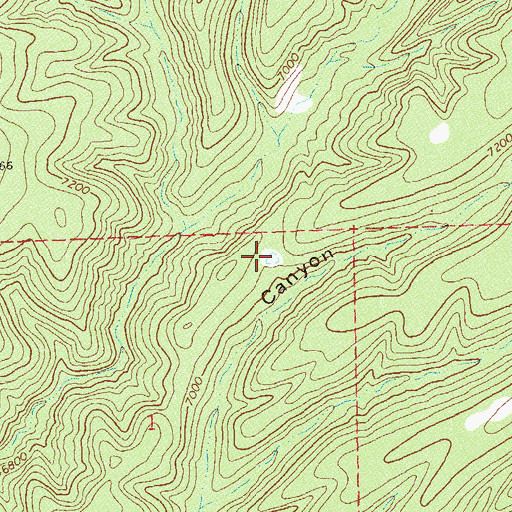Topographic Map of Boundary Tank, NM