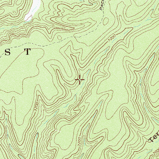 Topographic Map of Terry Tank Number Three, NM