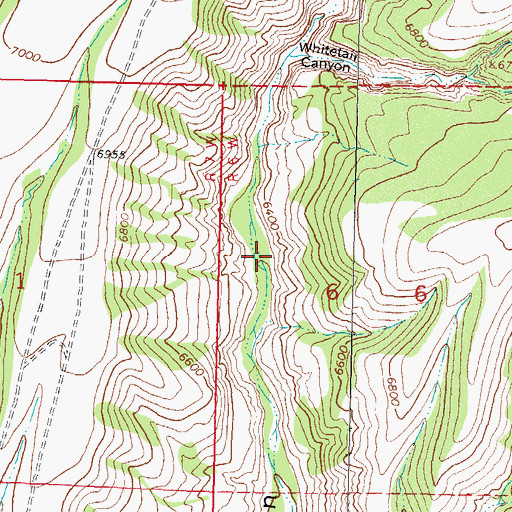 Topographic Map of Upper Corral, NM
