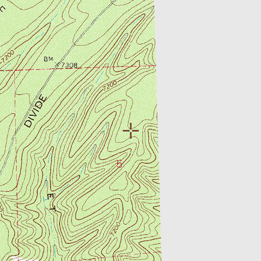 Topographic Map of ET Tank Number Two, NM