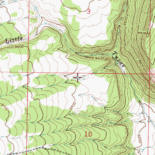 Topographic Map of Bernardo Tank, NM