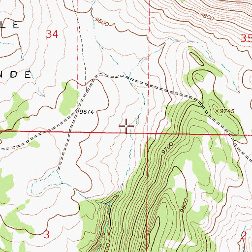 Topographic Map of West Boundary Tank, NM