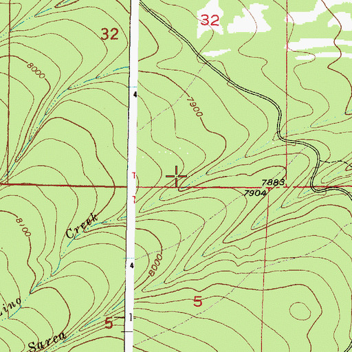 Topographic Map of Lino Spring, NM