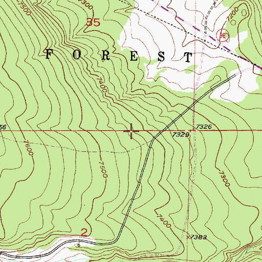 Topographic Map of South Salitral Trick Tank, NM