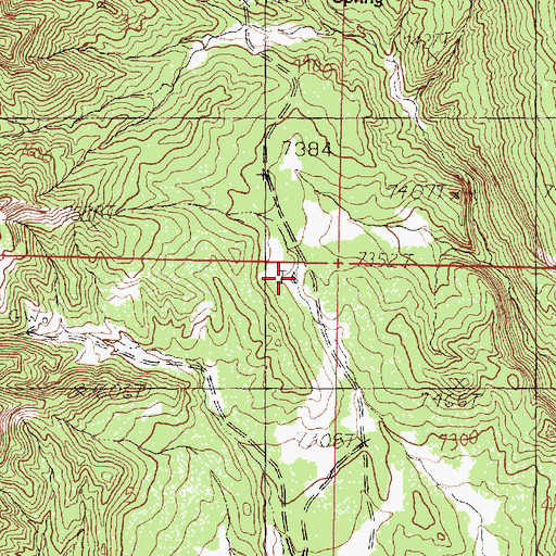 Topographic Map of Turkey Tank, NM