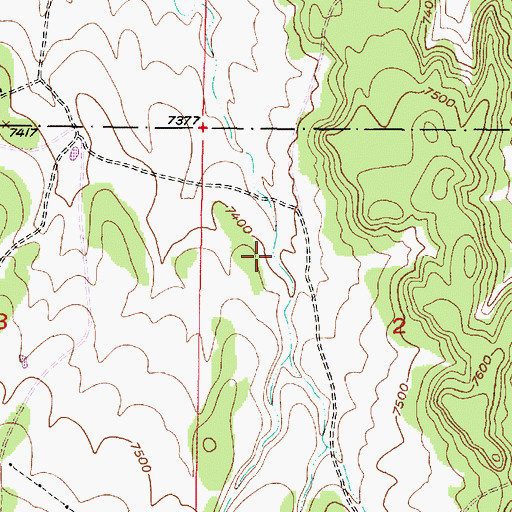 Topographic Map of Hinds Tank, NM