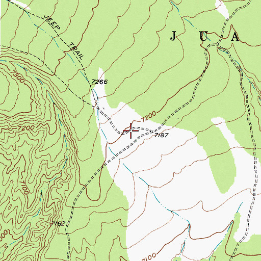 Topographic Map of Sage Tank, NM