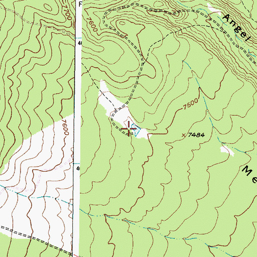 Topographic Map of Pinon Number One Tank, NM