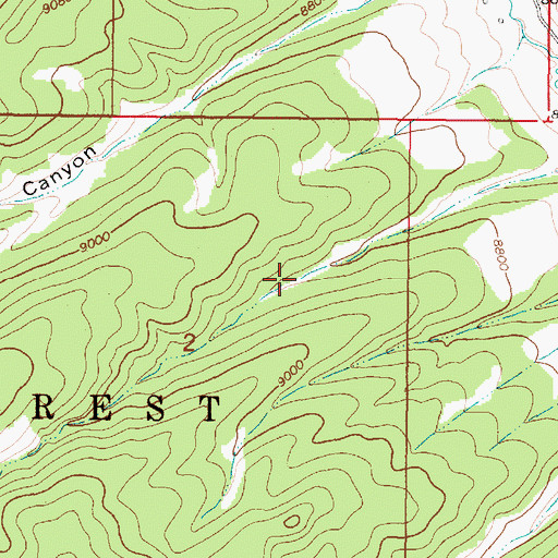 Topographic Map of Duran Tank, NM
