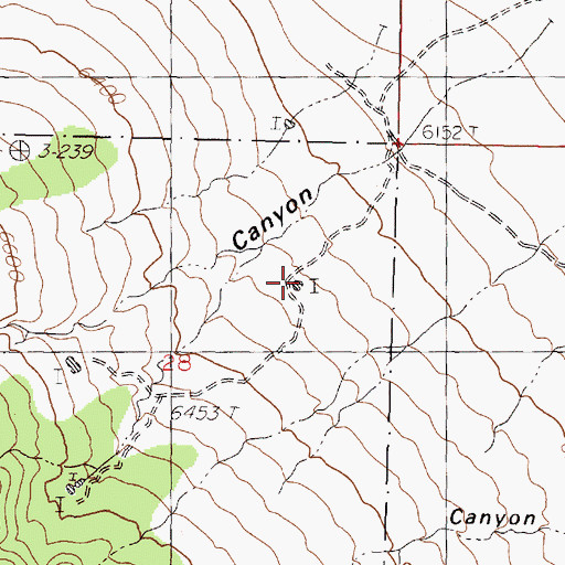 Topographic Map of Earth Tank, NM