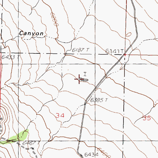 Topographic Map of Quail Tank, NM