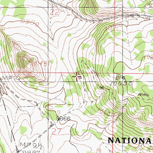 Topographic Map of Lovato Tank, NM