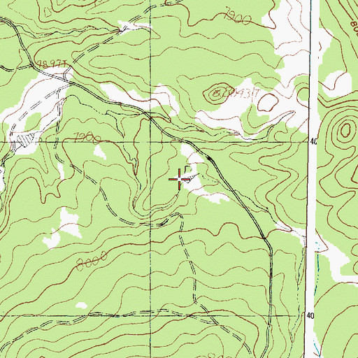 Topographic Map of Ferran Tank, NM