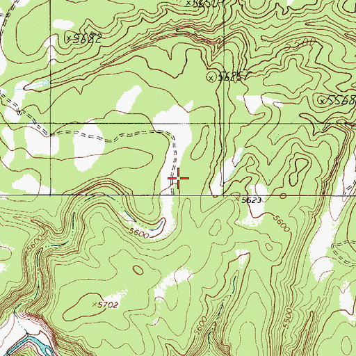 Topographic Map of Virginia, NM