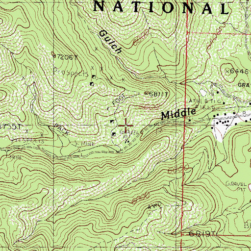 Topographic Map of Samoa 992-B Mine, NM