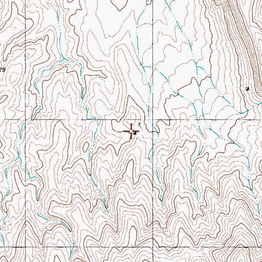 Topographic Map of Section 29, NM