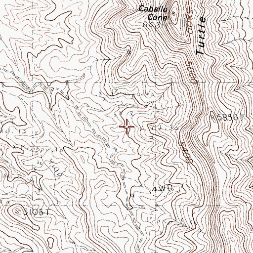 Topographic Map of Tingley, NM