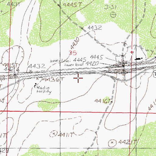 Topographic Map of Geothermal Well, NM