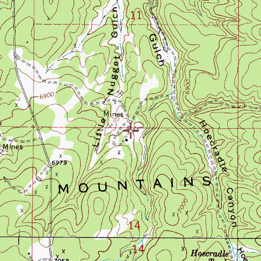 Topographic Map of Lobner, NM