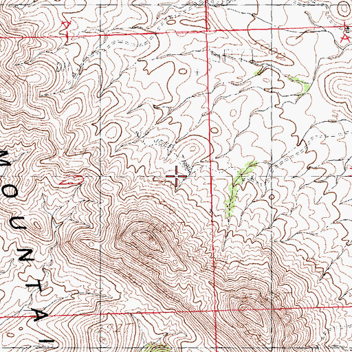 Topographic Map of Miss Pickle Tunnel, NM