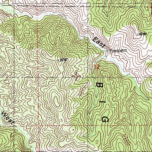Topographic Map of Old Smokey Group, NM