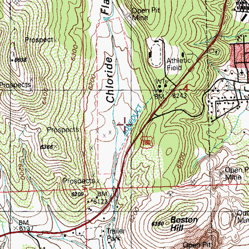 Topographic Map of Milton Group, NM