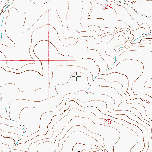 Topographic Map of Pina Game Water Unit, NM