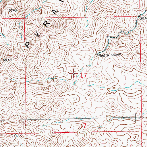 Topographic Map of Fair View Lode, NM