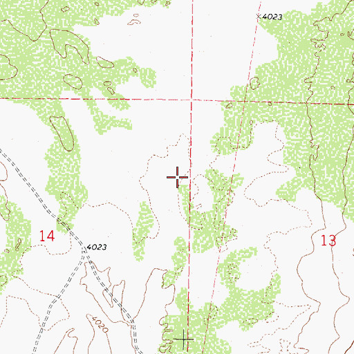 Topographic Map of Wet King Mine, NM