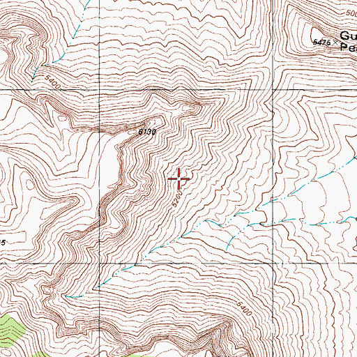 Topographic Map of Cave Spar, NM