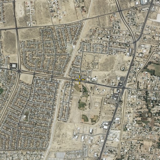 Aerial/Satellite Image of Saavedra Pit, NM