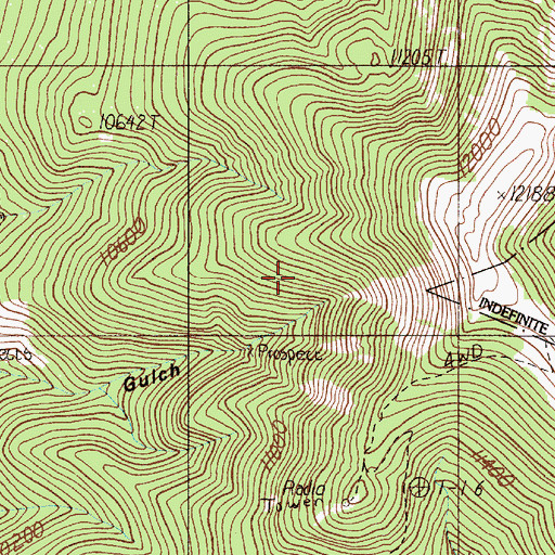 Topographic Map of Chester Claim, NM