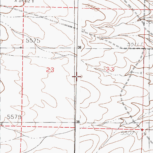 Topographic Map of Drake, NM
