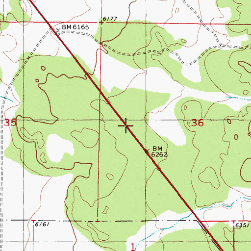 Topographic Map of Lorenzo Tunnel, NM