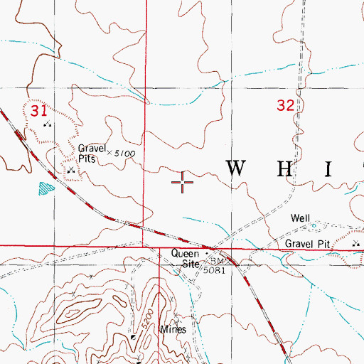 Topographic Map of Independence, NM