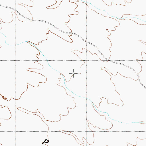 Topographic Map of Palomas Plain, AZ