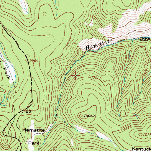 Topographic Map of Challenge, NM
