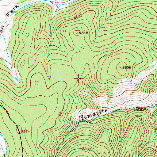 Topographic Map of Enterprise, NM