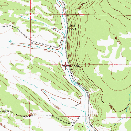 Topographic Map of Torres Pit, NM