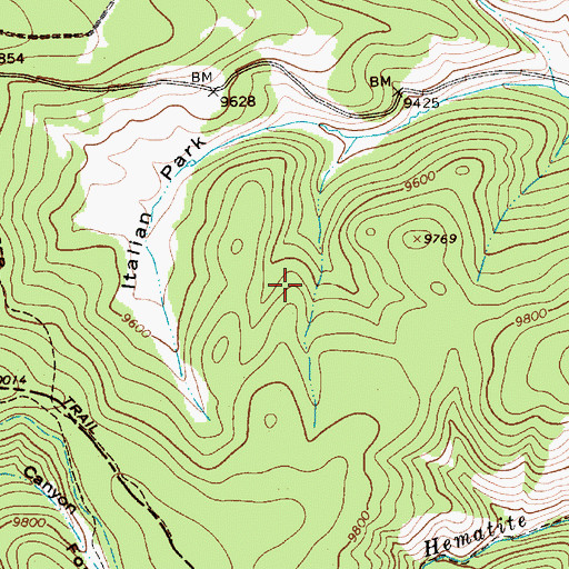 Topographic Map of Tyroler, NM